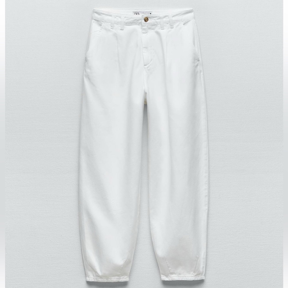 Zara White Jeans